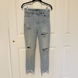 Abercrombie Simone High Rise Ankle Jean Size 26 2R